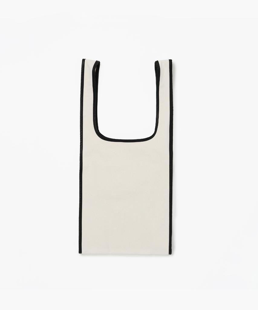 Plac Women Leather Trim Canvas Shoulder Bag