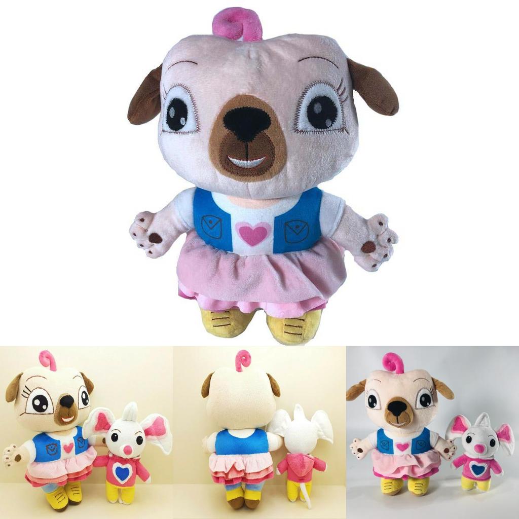 Snuggly Chip And Potato Plush Toy Set Pug Mouse Doll