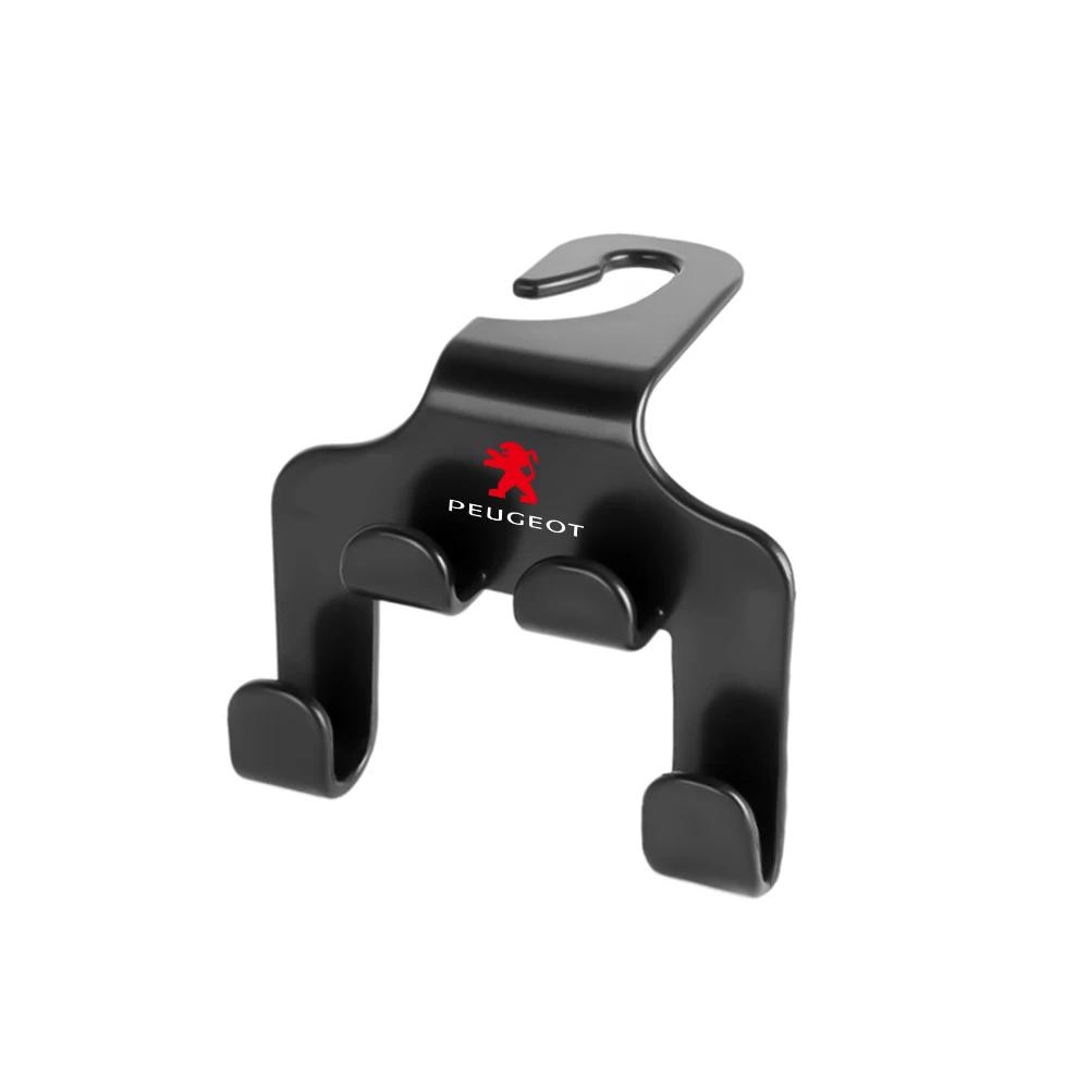 Car Sticker 2025 Hot Car Back Seat Hook Hanging Storage Mobile Phone Holder Stand Lazy Rear Seat Phone Bracket For Peugeot 207 3