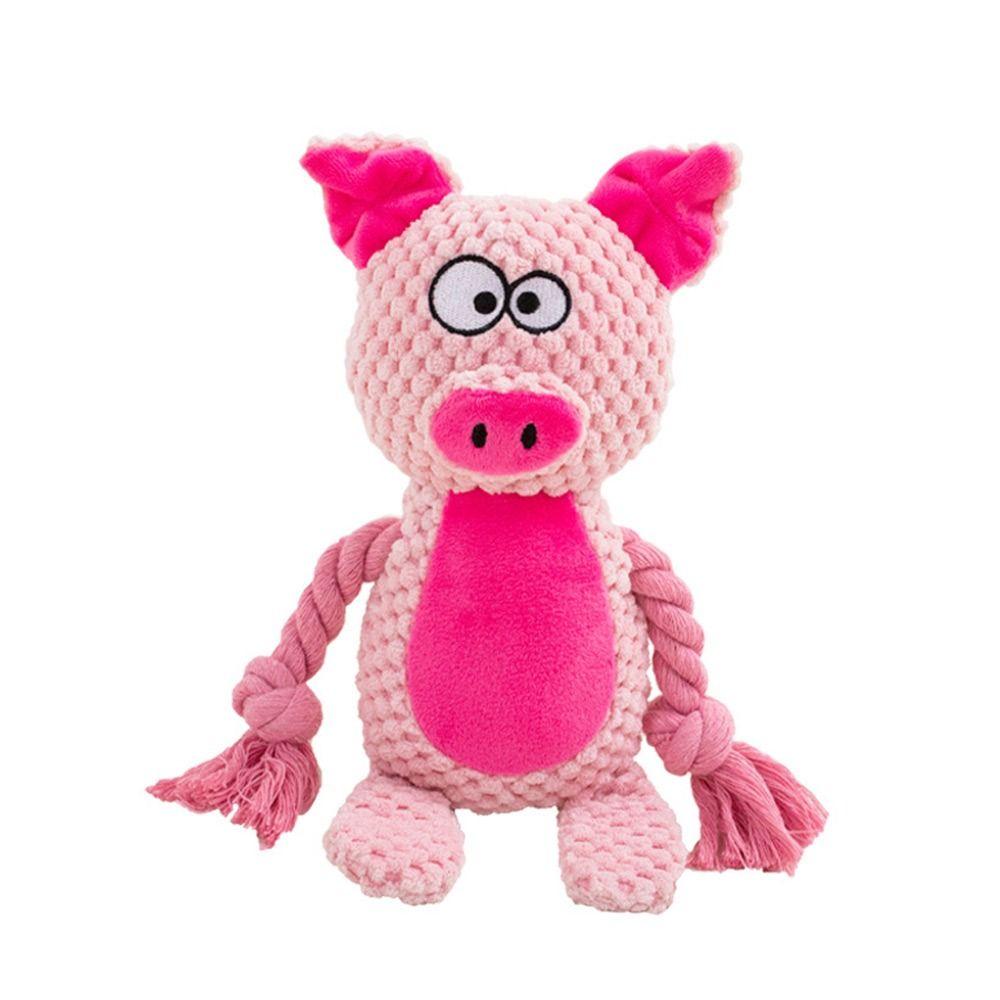 Plush Puppy Chew Toy Creative Squeaky Plush Dog Toys Funny Training Dog Accessories Dog