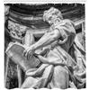 Retro Architectural History Stone Art Italy European Design Photography Print Bathroom Decor Set With Hooks