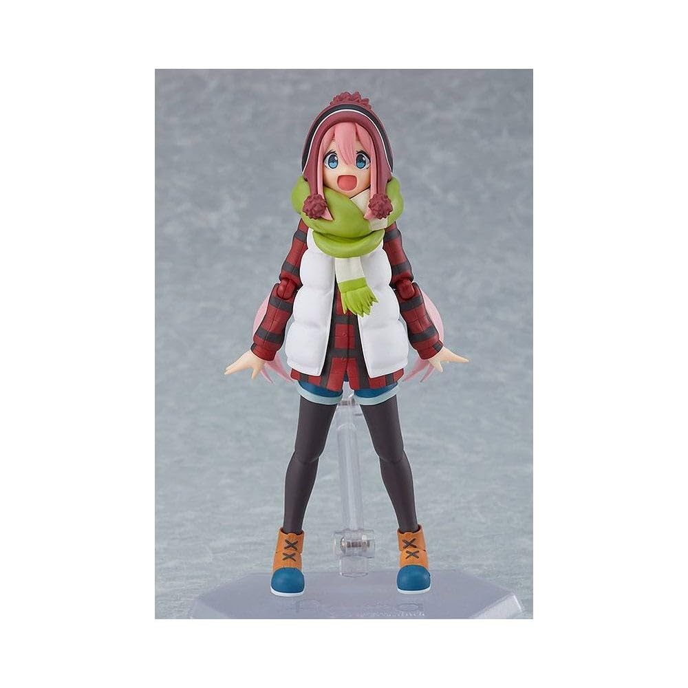 Figma Nadeshiko Kakamigahara malovaná pohyblivá figurka Yurucamp bez měřítka ABS&PVC