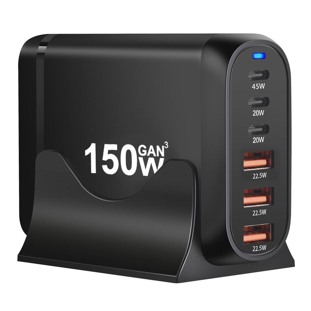 800W Multi-Port GaN PD Fast Travel Charger Adapter