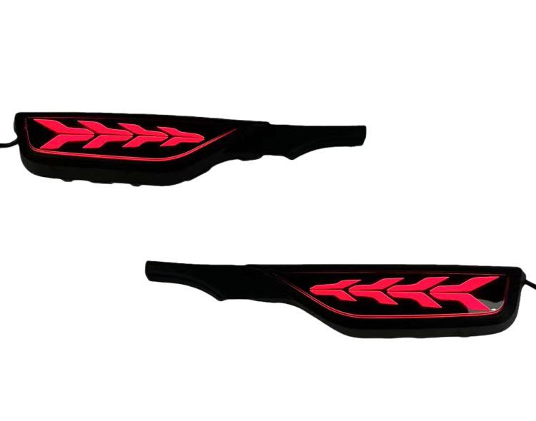 LED Rear Bumper Light for 2018 Honda Fit - Brake Turn Signal Fog Light Upgrade.