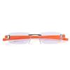 RSINC Combo Rimless Frame eyeglasses for unisex Silver Orange-Black White Tag A1 JL186701721496