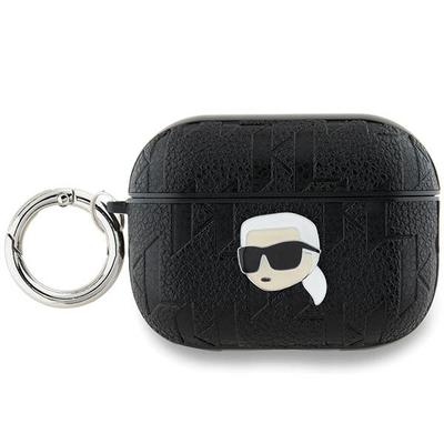 Karl Lagerfeld Klap2Pgkipk Airpods Pro 2 (2022/2023) Cover Black Monogram Karl Head