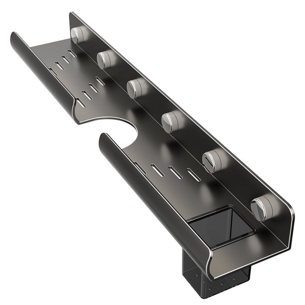 Strong Adhesive Bathroom Storage Rack Extra Storage Space Kitchen Storage Rack Humid Environment