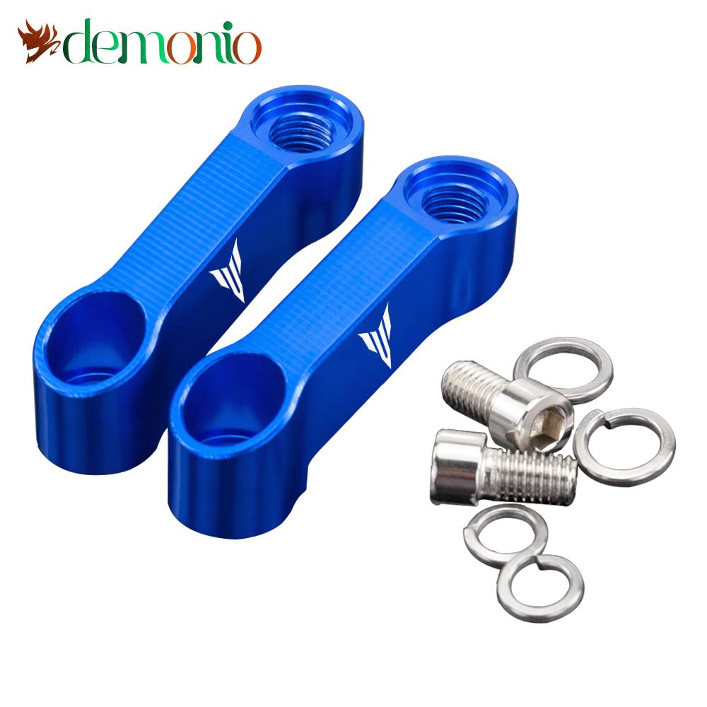 Mirrors Extension Riser Extend Adapter For YAMAHA MT01 MT03 MT07 MT09 MT10 MT125 MT 01 03 07 09 10 125 MT-01 MT-03 MT-07
