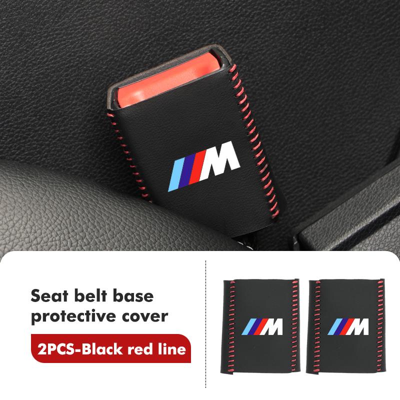 For BMW Car Belt Buckle Plug Protective Cover Interior Accessories E70 E91 E30 G30 E53 M3 M5 X6 X4 X7 E92 E93 X1 X3 X5