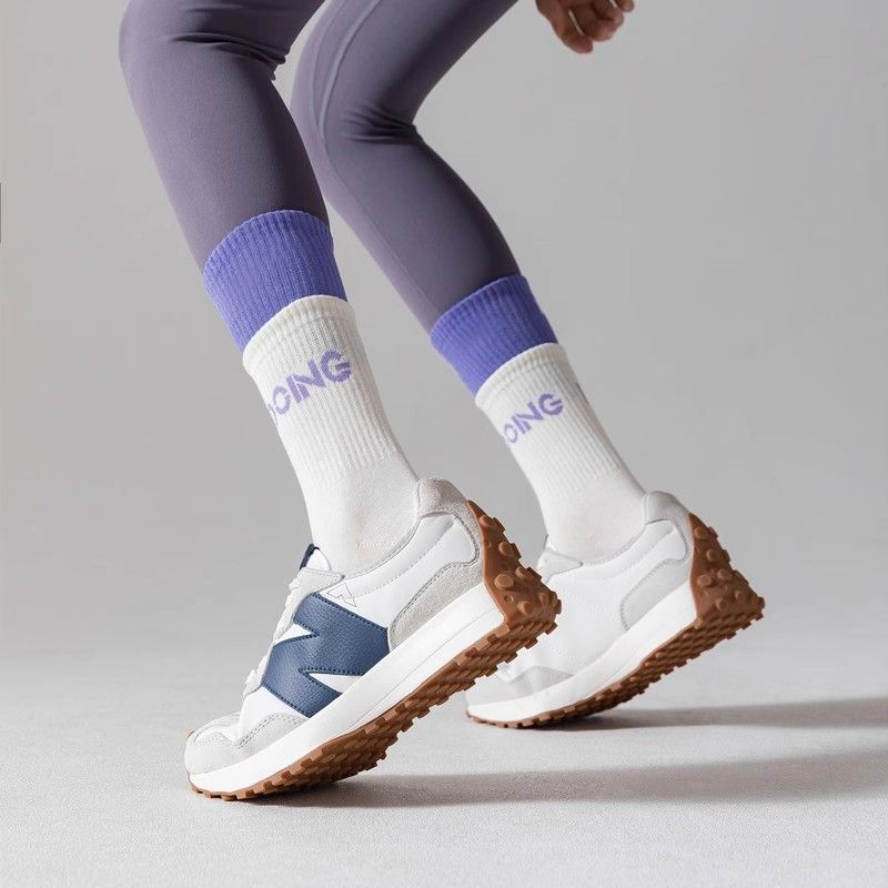 

Носки для йоги Xige, носки-трубы, чистый хлопок, нескользящий силикон, для занятий в помещении, фитнеса, пилатеса, женские спортивные носки с двойной резинкой 1 Double: White