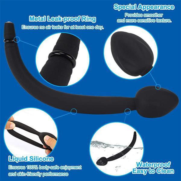 Inflatable Sex Toys for Men and Women Silicone Anal Masturbation Expansion Anal Expander Bump Development Backyard