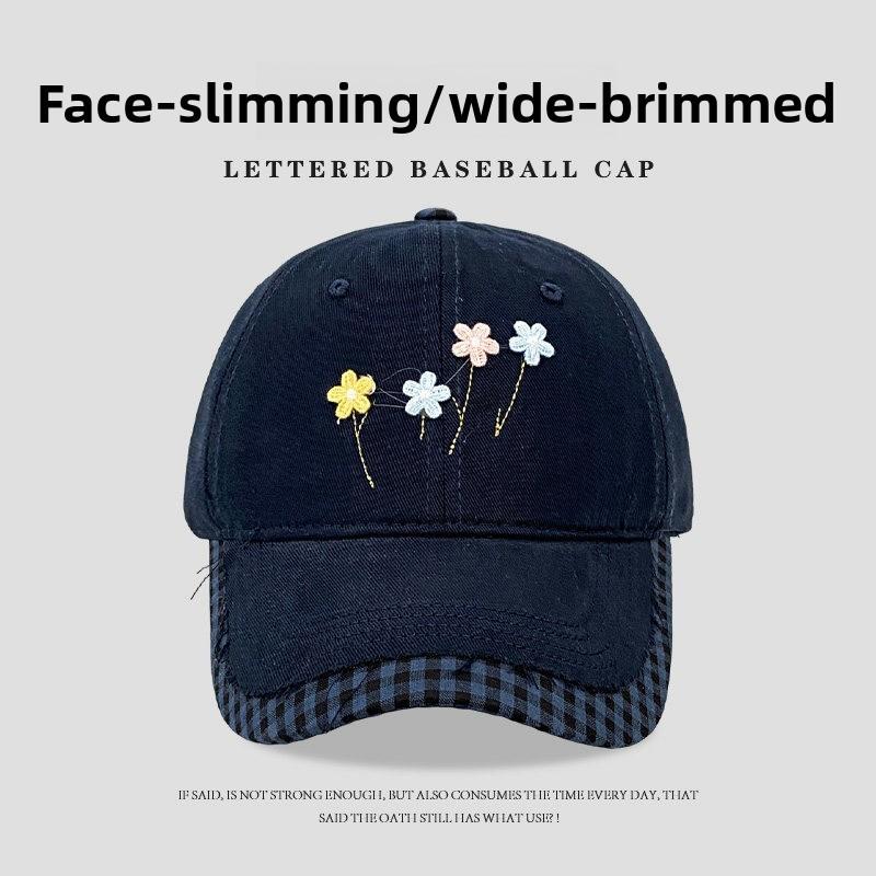 Cotton Summer Cap For Women With Wide Brim Sunshade And Adjustable Fit Perfect For Casual Wear