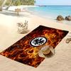 Eintracht Frankfurt Fußball Print Strandtuch, Großes Weiches Schnelltrocknendes Handtuch für Strand Camping Schwimmen
