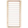 Solid Wood Bed 75x190 cm
