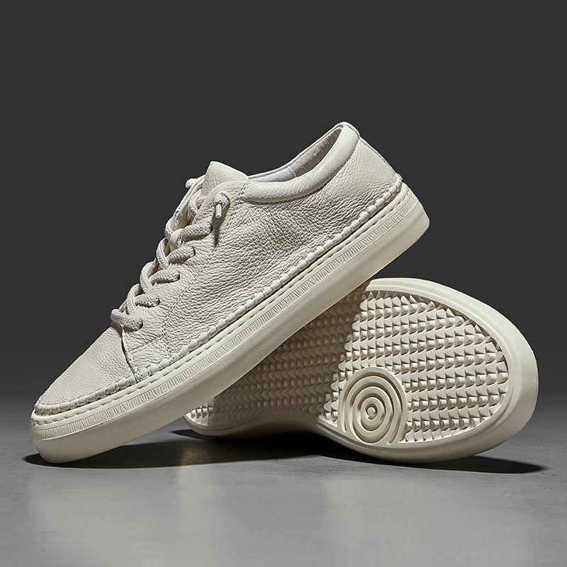 Xiaobai men's flat-bottomed breathable casual shoes wear-resistant board shoes men's shoes