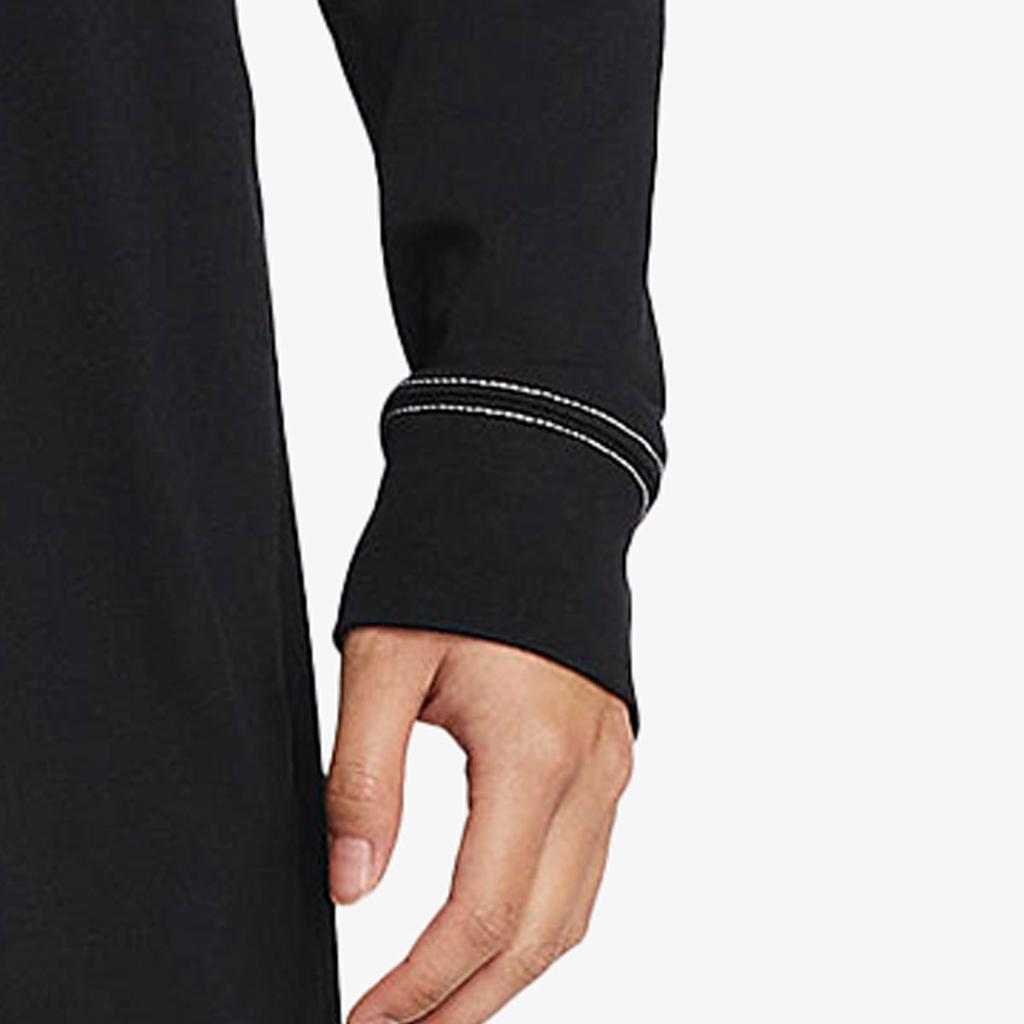 Nike As W Nsw Swsh Gx Ls Dress Logo Women Dress Black DD5623-010