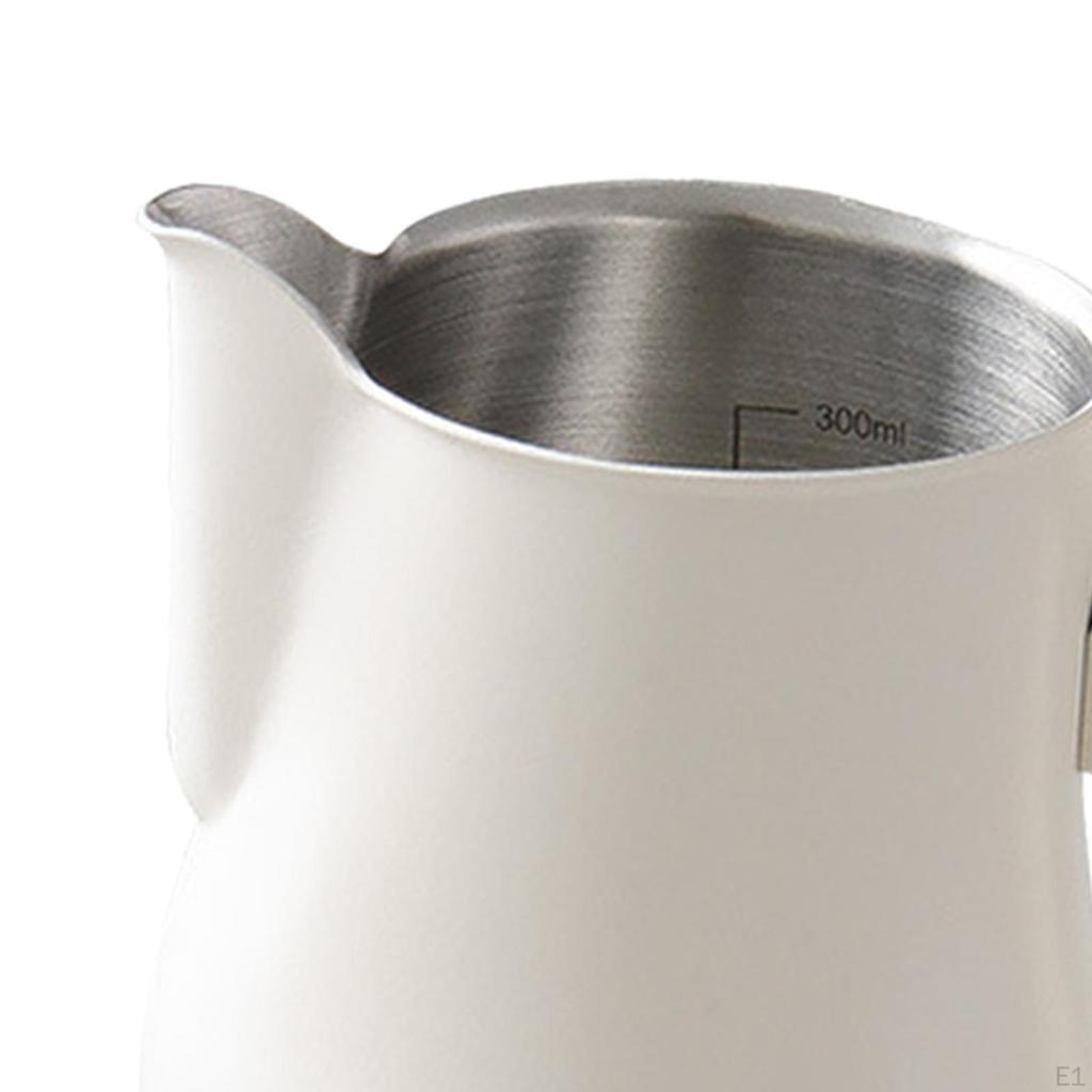 Mjölkskummare, Rostfritt stål Espressomaskin Tillbehör Ångning för kaffe