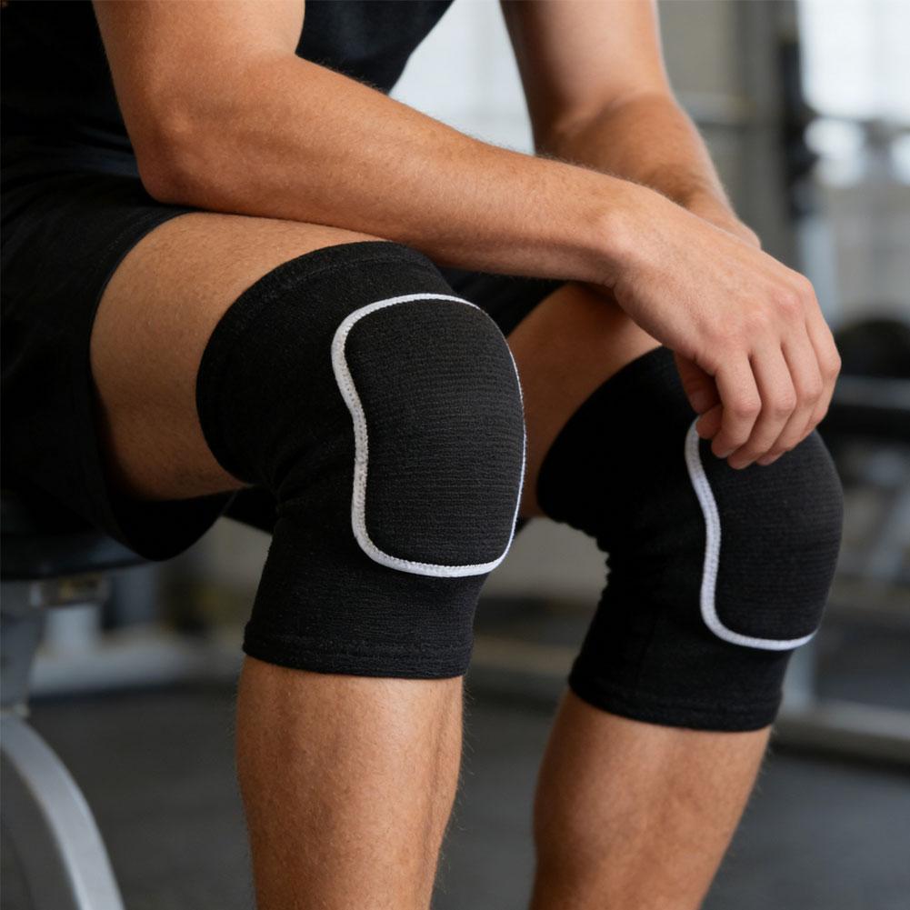 Dance Knee Pads for Women Kids Adults Professional Breathable Thickened Knee Sleeves High Elastic Knee Support for Jazz Ballet Gym Sports