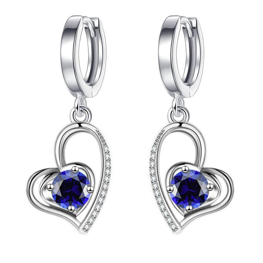 

New Japanese and Korean Style Ear Buckles with Diamond Buckles Cool and Advanced Eardrops EK-25