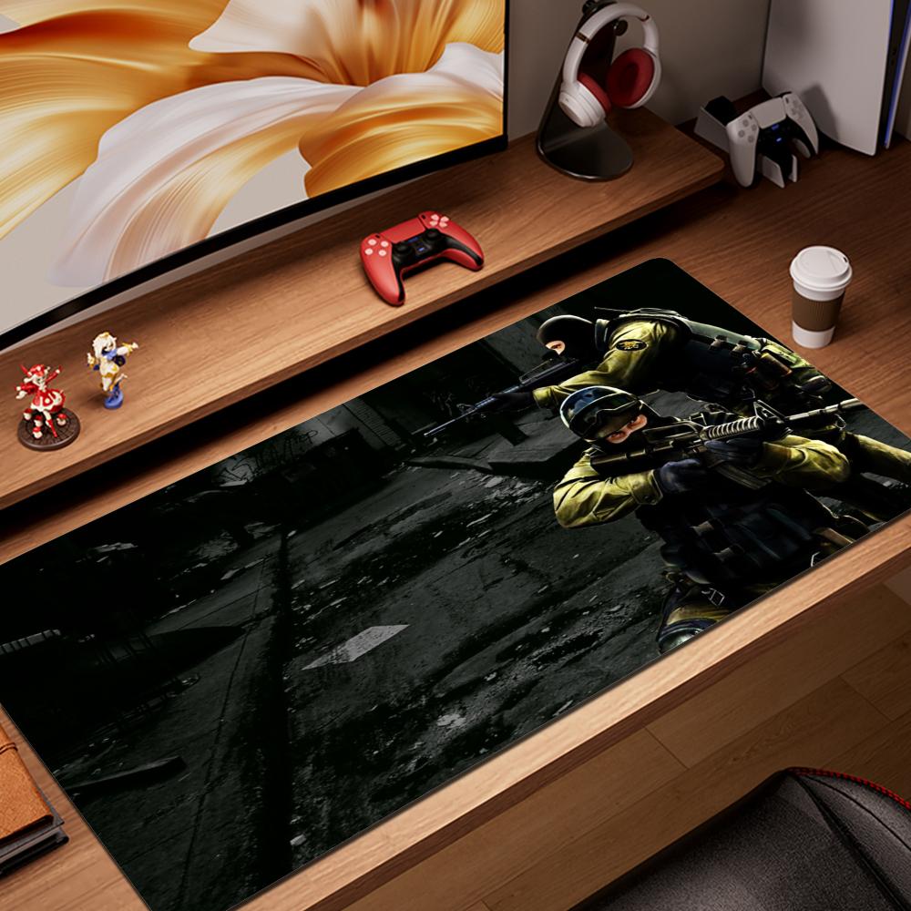 Counter Strike Large Mouse Pad XXL Desk Mat Pc Accessories Gamer Keyboard Mousepad Gaming Extended Table Protector Mice Pads