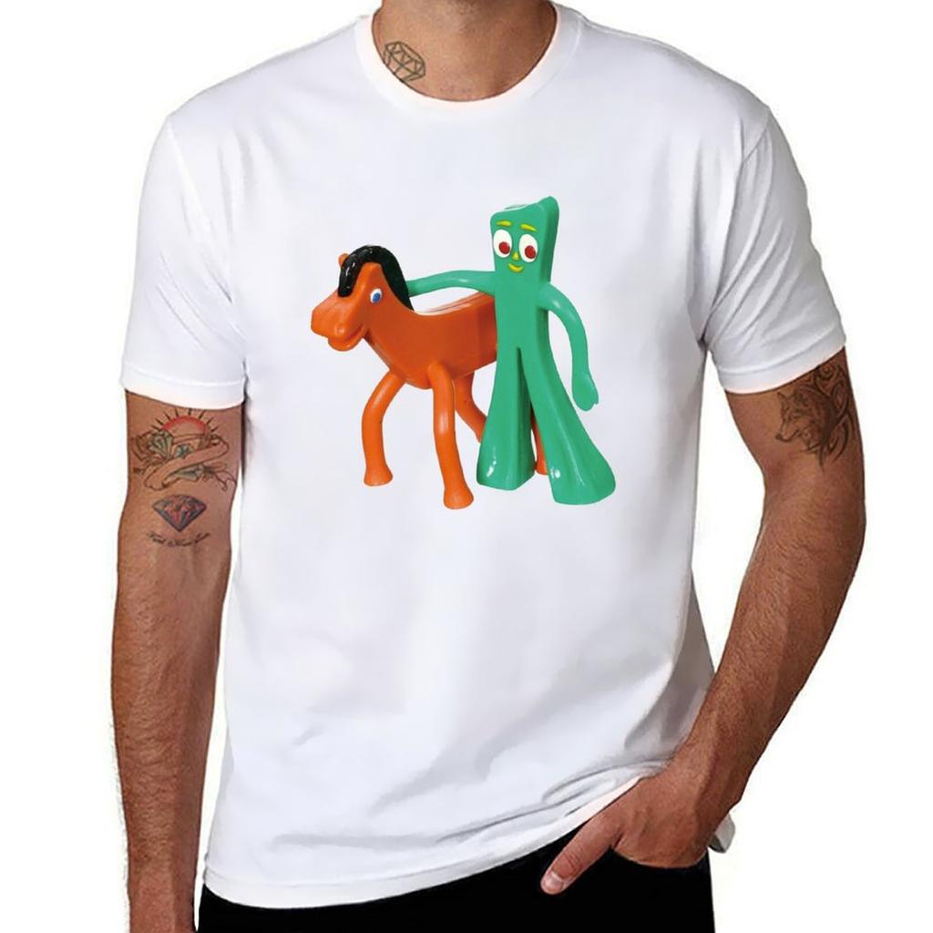 Gumby and Pokey TShirt Dry Fit Running Short Sleeve Top