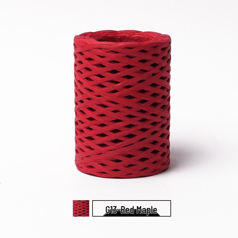 Cotton Raffia Yarn for Crocheting and Knitting Summer Hats and Bags