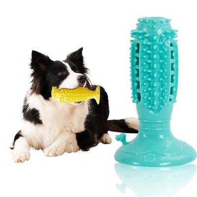 Pet Dog Toothbrush Toys, Cleaning Teeth And Grinding Sticks Dog Toys, Chewing, Gnawing, Leaking Food, Vocal Self-Hi Pet Products