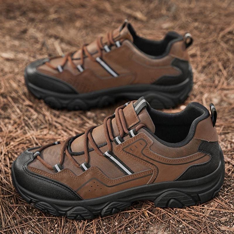 Fashion Men Shoes 2025 Spring Autumn New Fashion Breathable Mesh Non Slip Platform Sneakers Comfortable Lace-up Casual Running Shoes