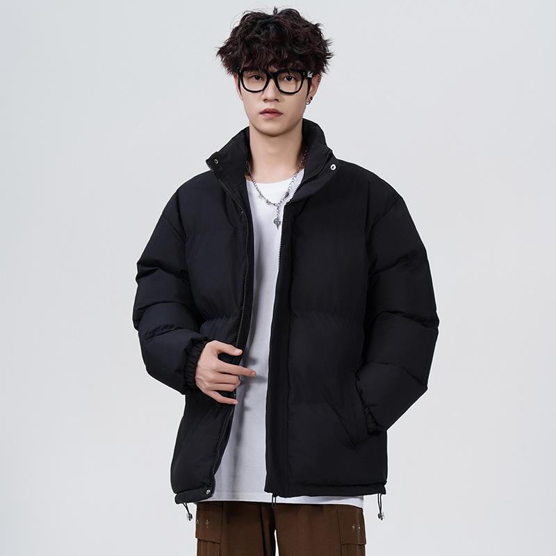 

Флисовая утолщенная парная хлопковая одежда, свободная повседневная спортивная зимняя мужская и женская парная, зимняя трендовая стеганая одежда S