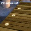 1/4pcs/lot Outdoor Lighting Solar Powered Panel 8 LED Floor Lamps Deck Light  LEDUnderground Light Garden Pathway Spot Lights