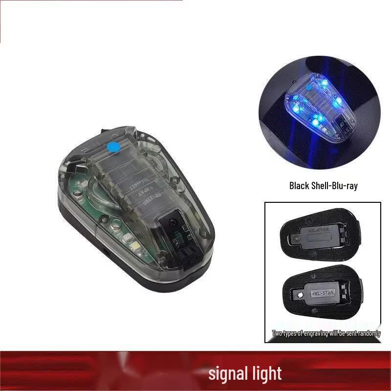 Tactical Helmet Teammate Identification Signal Light