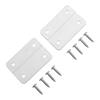 2pcs Replacement Hinges With 8pcs Stainless Screws Parts Kit For Igloo Coolers Outdoor Cooking 57*39*40 Mm Hinge