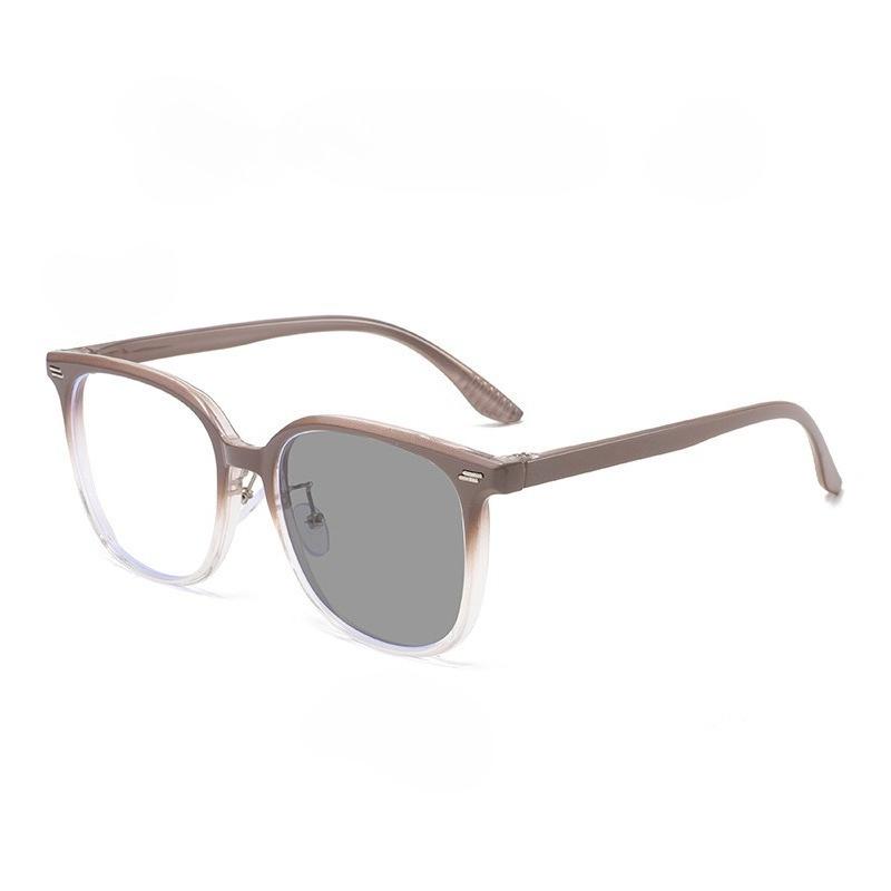 Neue Anti-Blaulicht Photochrome Myopie Brille HD Farbwechselnde Nahsicht Brille mit UV-Schutz für Outdoor-Sportarten