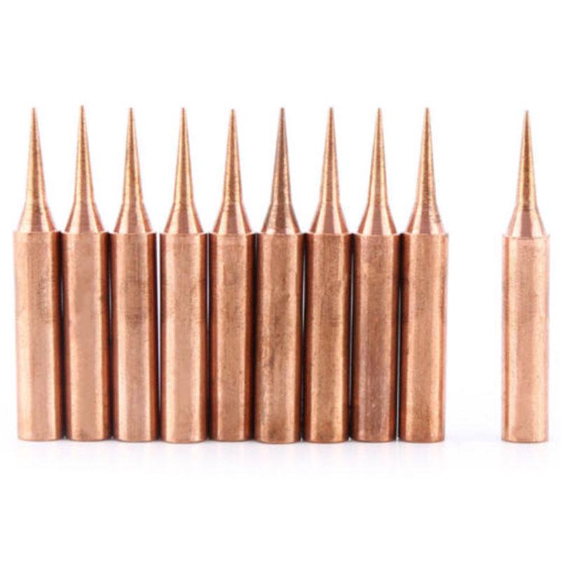 Station Soldering Iron Tips Spare Tool Accessories Tools Attachment Welding Copper For Head 900M-T-I Kit Replacement