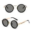 Adjustable Tint Polarized Sunglasses 1-9 Gear Round Glasses with ND Filter Lenses for Men UV Protection Eyewear for Beach Travel