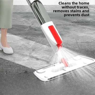 Fauler Haushalts-Sprühmopp Handfrei Trocken- und Nass-Doppel-Flachmopp Holzbodenreinigung Sprühmopp Mopp Mopp Sprühmopp Reinigung