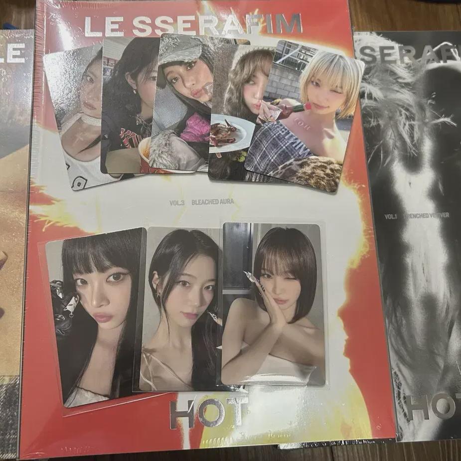 

LE SSERAFIM Горячий запечатанный альбом