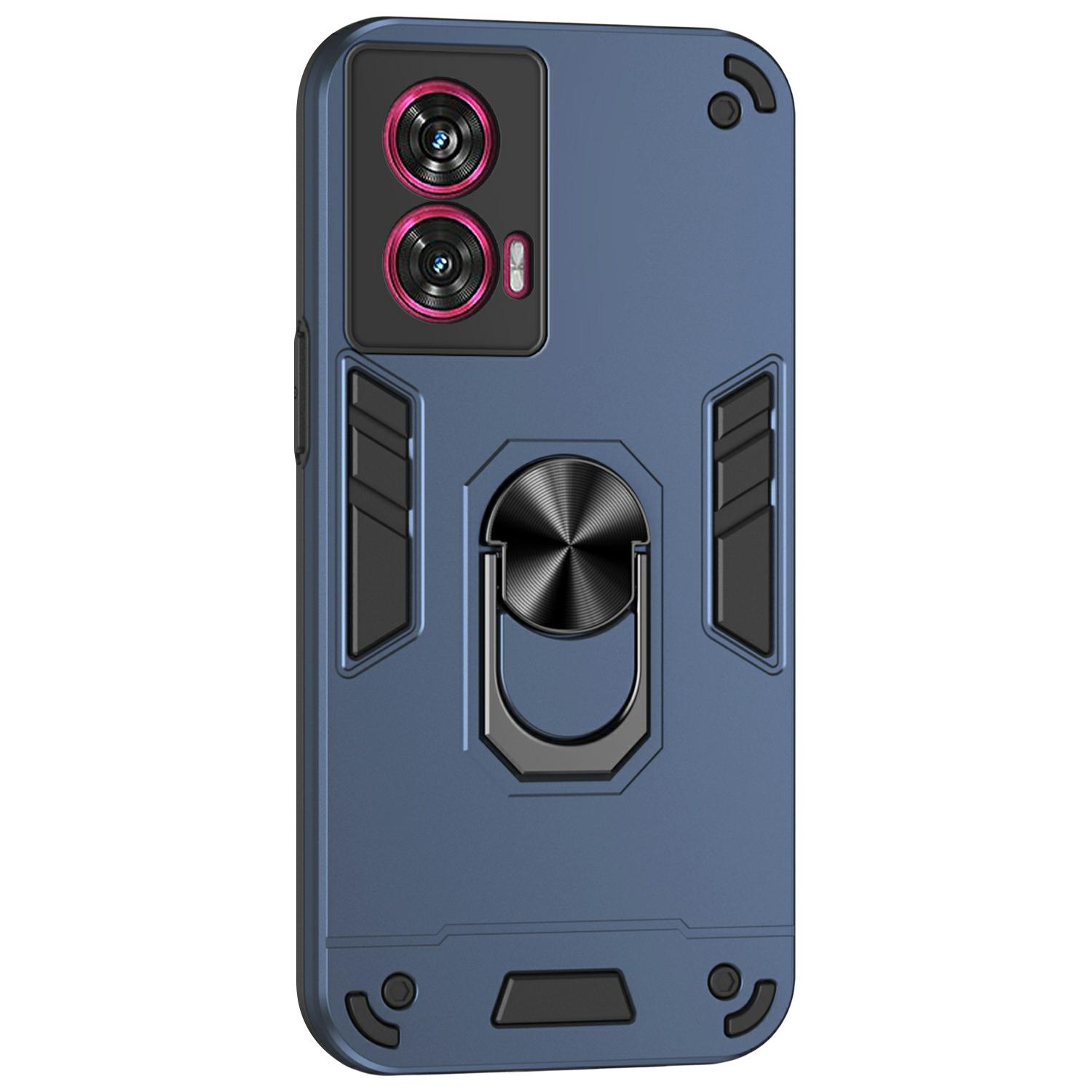 

Чохол для Motorola Edge 50 Fusion 5G PC+TPU Захист від падінь Чохол для телефону з кільцем-підставкою B