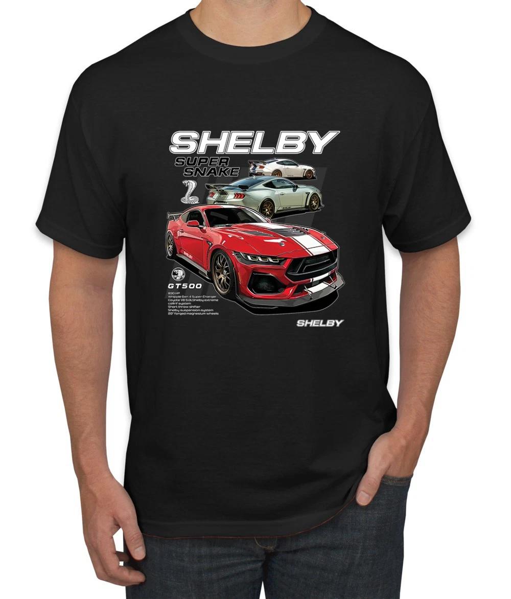 Shelby Super Snake GT500Powered by Ford Motors Men s T- Shirt 3XL