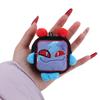 Cartoon Anime Vox Radio Red Alastor Cosplay Keychain Kawaii Plush Dolls Pendant Keyring Car Bag Accessories Ornament Kids Gifts