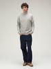 Beams Plus Denim Size 38210040791 Men's Wide-Leg 5-Pocket Pants, Indigo, L,