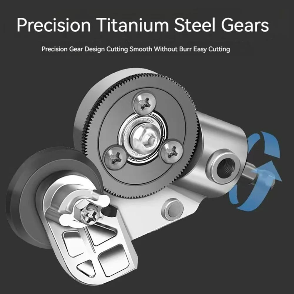 1pcs Titanium Steel Electric Drill Plate Cutter Metal Sheet Adapter Tools Attachment Punch Tool Sharp Scissor Kit Cutting Steel