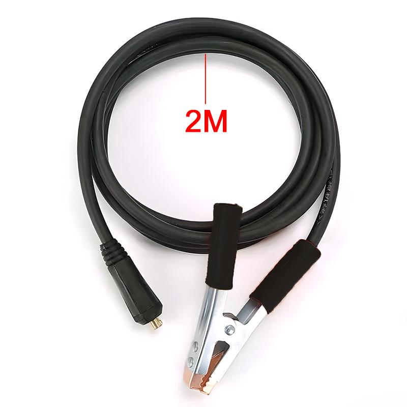 300-500A Massekabelklemme Elektrodenhalter Schweißmasseklemme Schweißzange Set Für MIG TIG Lichtbogenschweißen 5m Kabel 10-25 Stecker