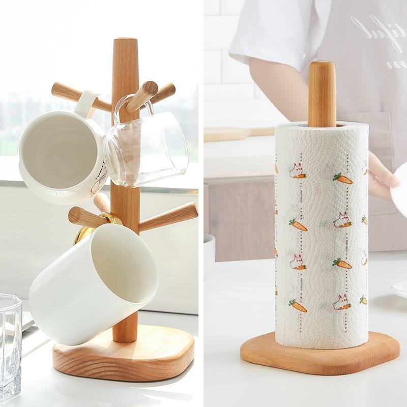 

Beech Wood Multi-Use Cup and Jewelry Rack