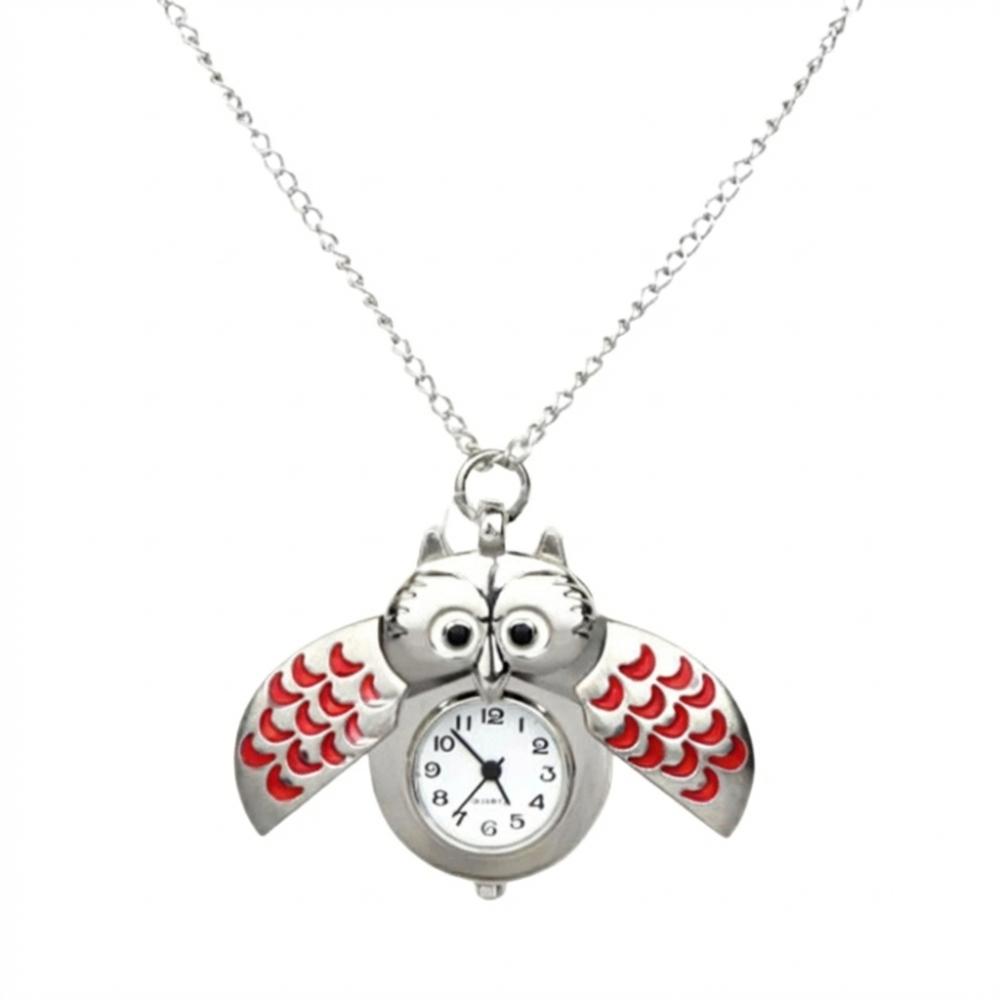 Klassische Taschenuhr Schlüsselanhänger Klapp-Stil Halskettenuhr Neue Hängeuhr Für Unisex Erwachsene Kinder