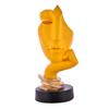 Human Face Statue, Sculpture Showpiece For Home Décor - Yellow & Gold, Black