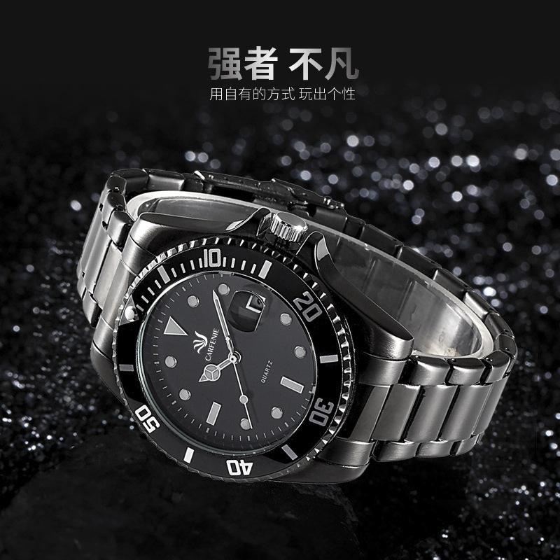 Carsikie Water Ghost Fashion Men'S Quartz Watch Waterproof Luminous Sports Watch