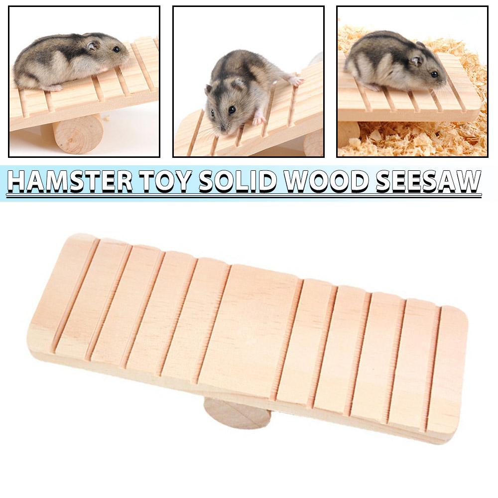 

aidier Деревянные качели Хомяк Маленькое животное Лазающая игрушка для хомяков Песчанка Шиншилла