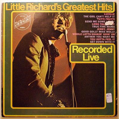 LP Record LITTLE RICHARD - Little Richard's Greatest Hits - Re EMB31065 Embassy Europe Rock Used