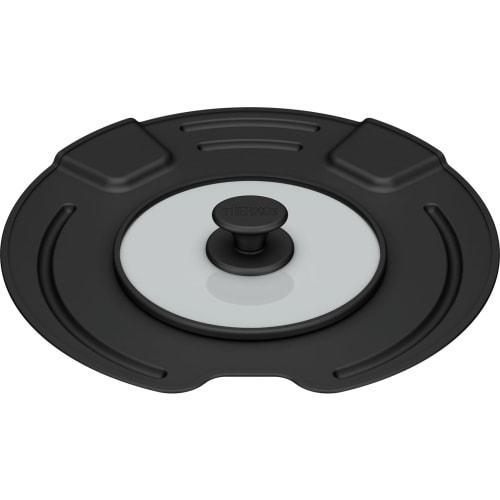 Thermos Detachable Handle Frying Pan Lid, Black, KLK-2224 BK